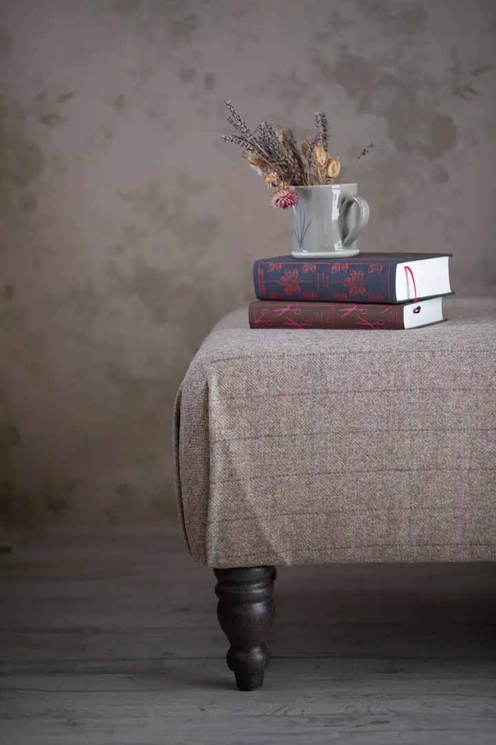 Bespoke Footstool By Helen Izzard